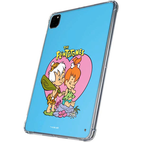 The Flinstones Bamm-Bamm and Pebbles iPad Pro 11in (2024) Clear Case